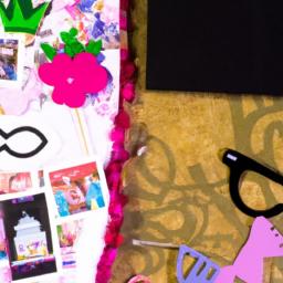 Create a personalized photo booth with DIY props and backdrops