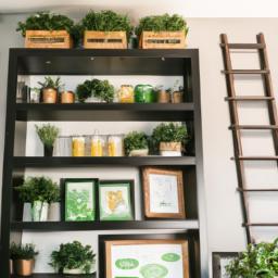 Bring nature into your kitchen with these above fridge top plant decoration ideas