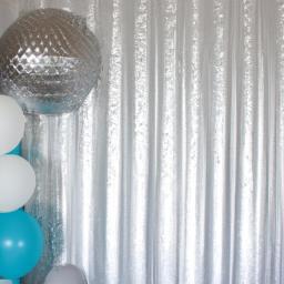 Create unforgettable memories with this stunning balloon photo booth backdrop