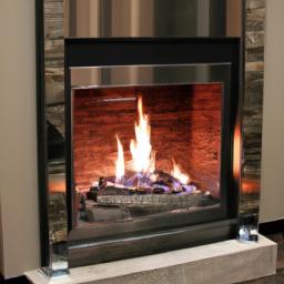 Infuse your space with modern style using a contemporary corner fireplace
