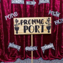 Make lasting memories with a DIY photo booth at your home prom party.