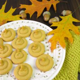 Bring the colors of autumn to your dessert table with these beautiful fall-themed pumpkin cookies.