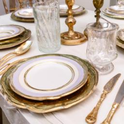 Set the tone for a sophisticated evening with this elegant table setting