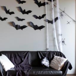 Transform your living room into a Halloween-themed space