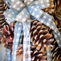 How To Decorate A Wreath With Ribbon