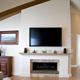 Living Room With Corner Fireplace And Tv Decorating Ideas