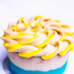 Learn how to create beautiful and vibrant swirls on your cake with different colored icing
