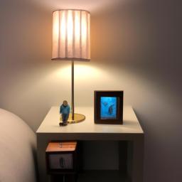A nightstand with a personal touch