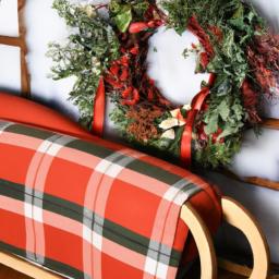 Make a statement with this eye-catching sled decoration that's sure to impress your holiday guests.