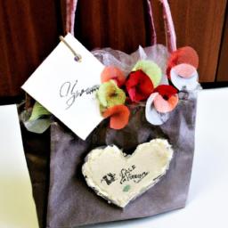 Add a personal touch to your Valentine's Day gift with a handmade bag.