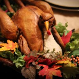 This stunning turkey centerpiece is sure to impress your guests and make your Thanksgiving table look amazing.