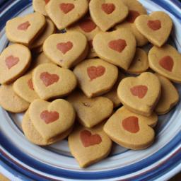 Spread the love with these sweet and adorable heart-shaped pumpkin cookies for Valentine's Day.