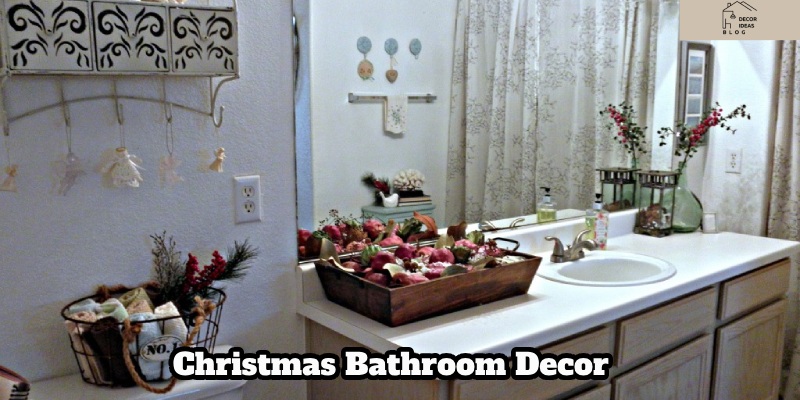 Instructions for making Christmas bathroom decor lights